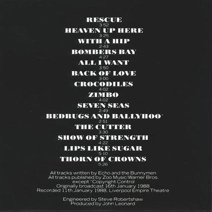 Echo And The Bunnymen* : BBC Radio 1 Live In Concert (CD)