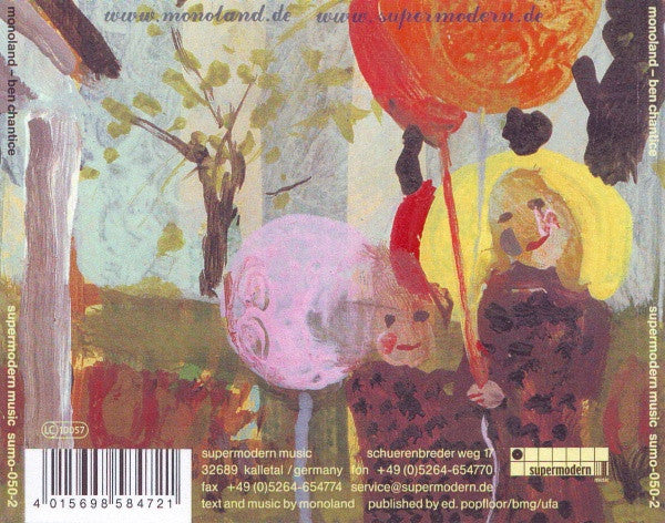 Monoland : Ben Chantice (CD, Album)