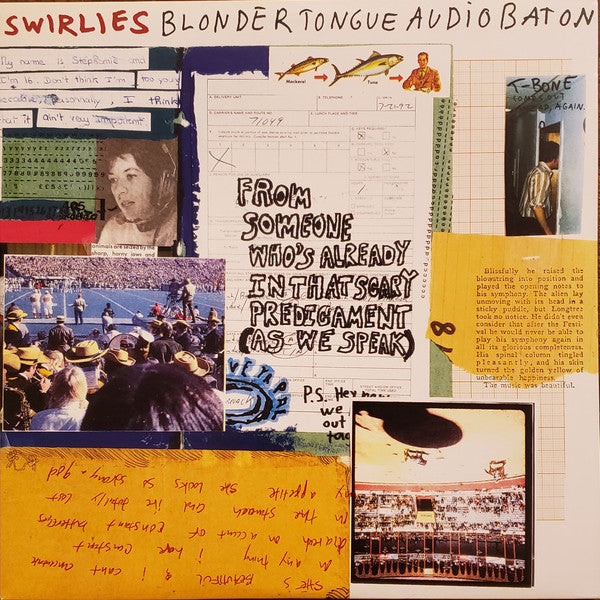 Swirlies : Blonder Tongue Audio Baton (LP, Album, RP)