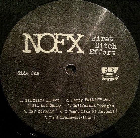 NOFX : First Ditch Effort (LP, Album)