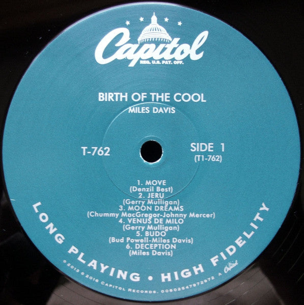Miles Davis : Birth Of The Cool (LP, Comp, Mono, RE, 180)