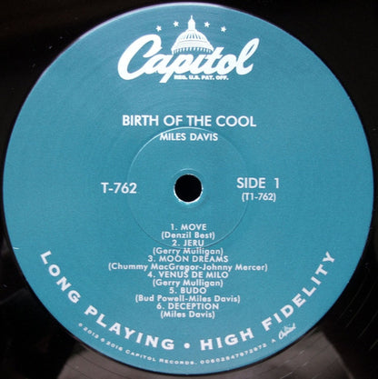 Miles Davis : Birth Of The Cool (LP, Comp, Mono, RE, 180)
