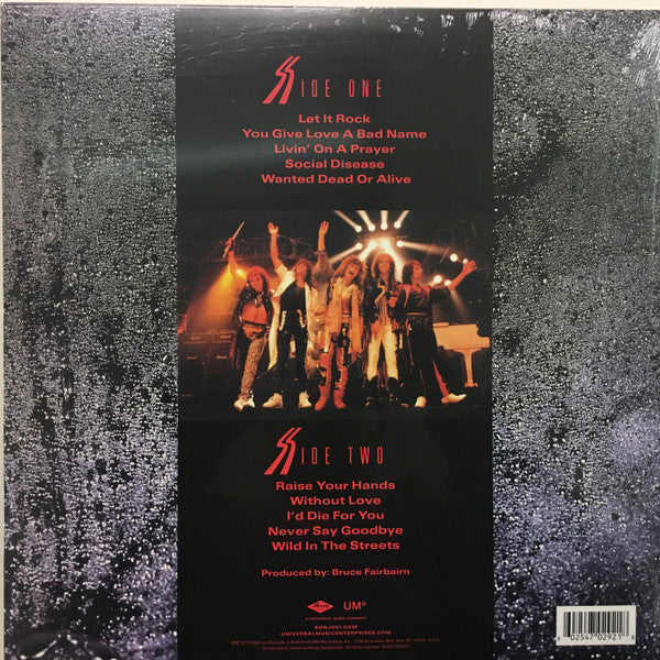 Bon Jovi : Slippery When Wet (LP, Album, RE, 180)