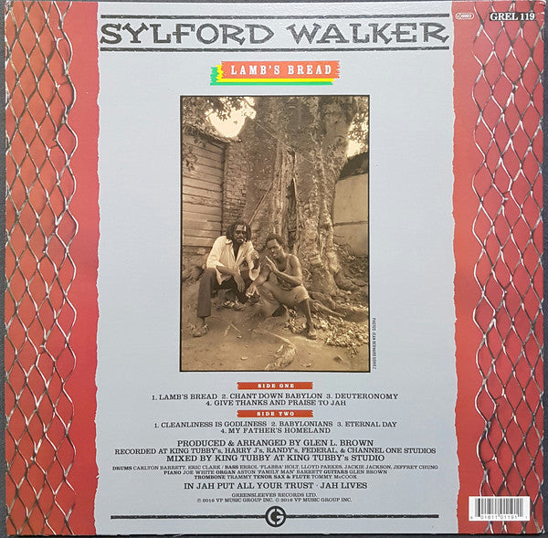Sylford Walker : Lamb's Bread (LP, Album, RE)