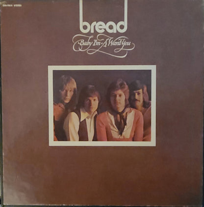 Bread : Baby I'm-A Want You (Reel, 4tr Stereo, 7" Reel, Album)