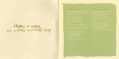 Iron + Wine* : Our Endless Numbered Days (CD, Album, RE, RP)