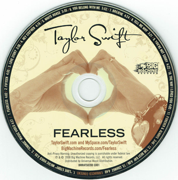 Taylor Swift : Fearless (CD, Album, Enh)