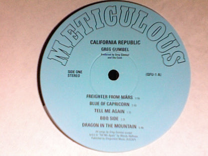 Greg Gumbel : California Republic (LP, Album)