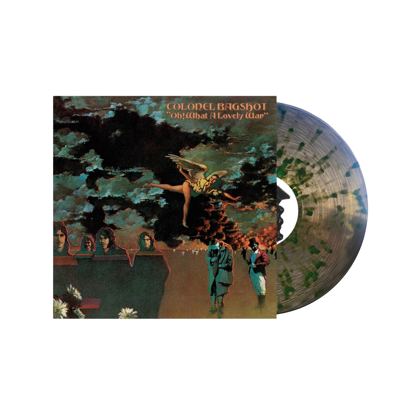 Colonel Bagshot - Oh! What A Lovely War Psychedelic Splatter Vinyl LP + Bonus 7" PREORDER