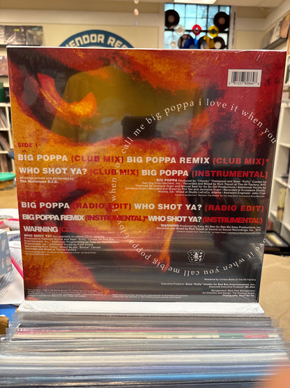 The Notorious B.I.G.-Big Poppa (Remix) RSD Black Friday 2025 12" EP
