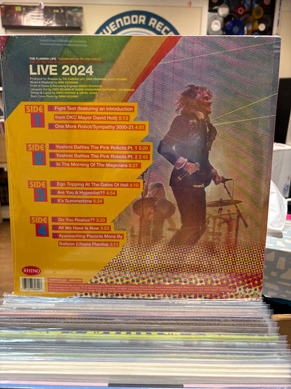 The Flaming Lips-Yoshimi Battles The Pink Robots - Live at the Zoo Amphitheatre, Oklahoma City, August 30, 2024 RSD Black Friday 2025 2xLP