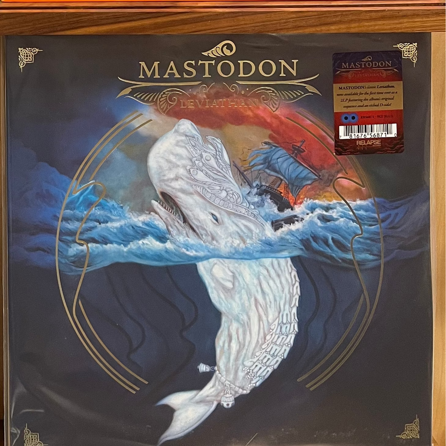 Mastodon - Leviathan Sky Blue Vinyl 2xLP