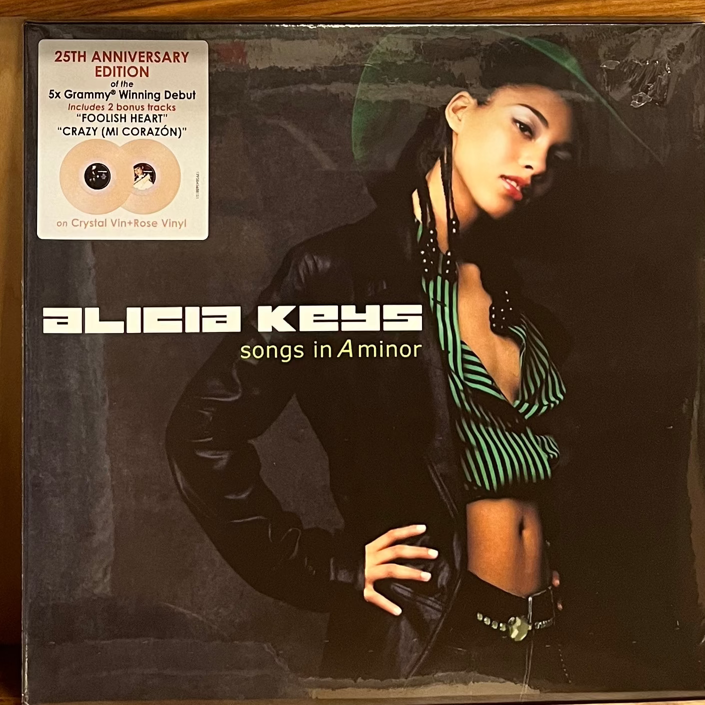 Alicia Keys - Songs In A Minor 25th Anniversary Cristal Vin+Rose Vinyl 2xLP