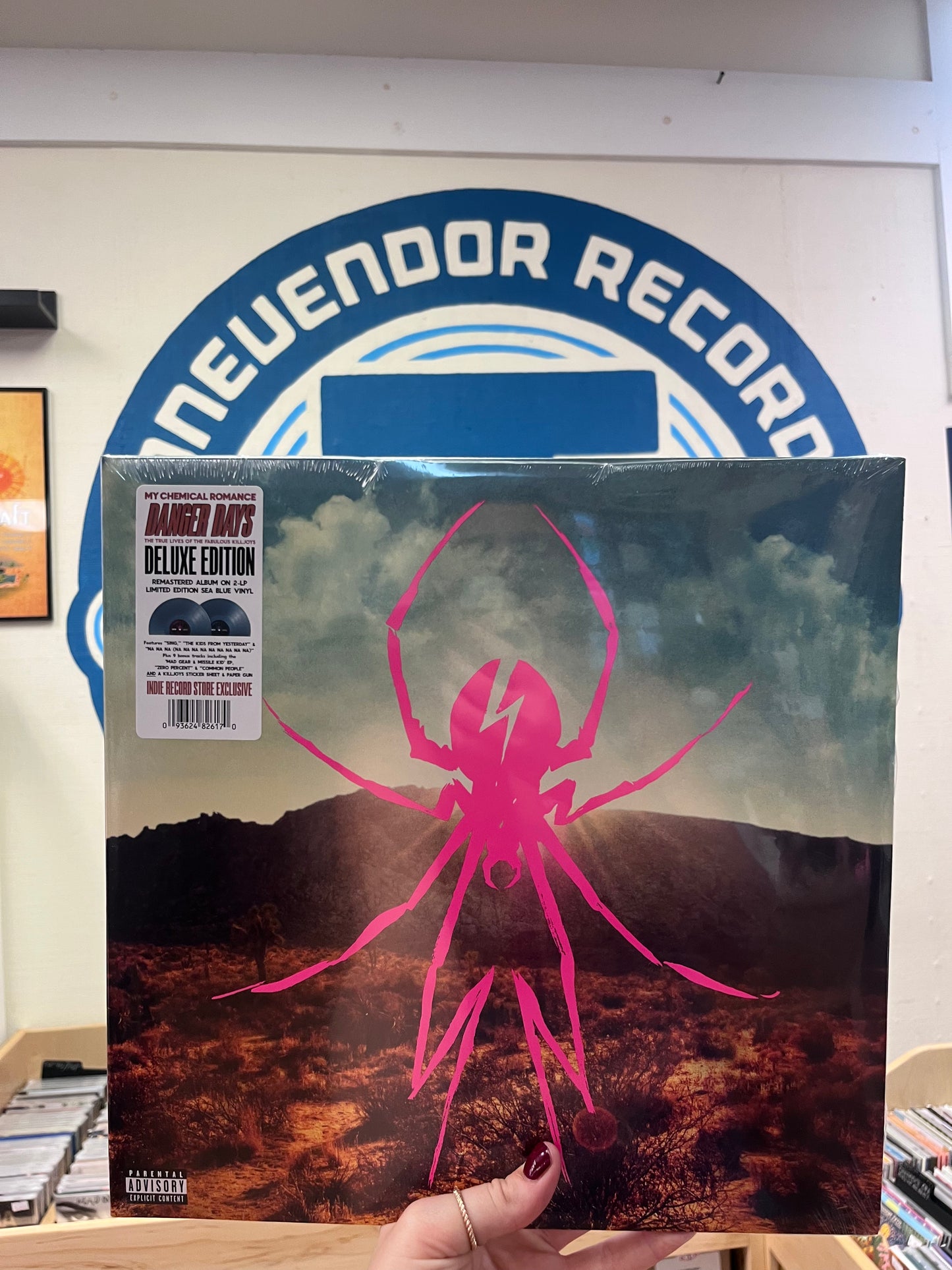 My Chemical Romance - Danger Days Deluxe Edition Indie Exclusive Sea Blue Vinyl 2xLP