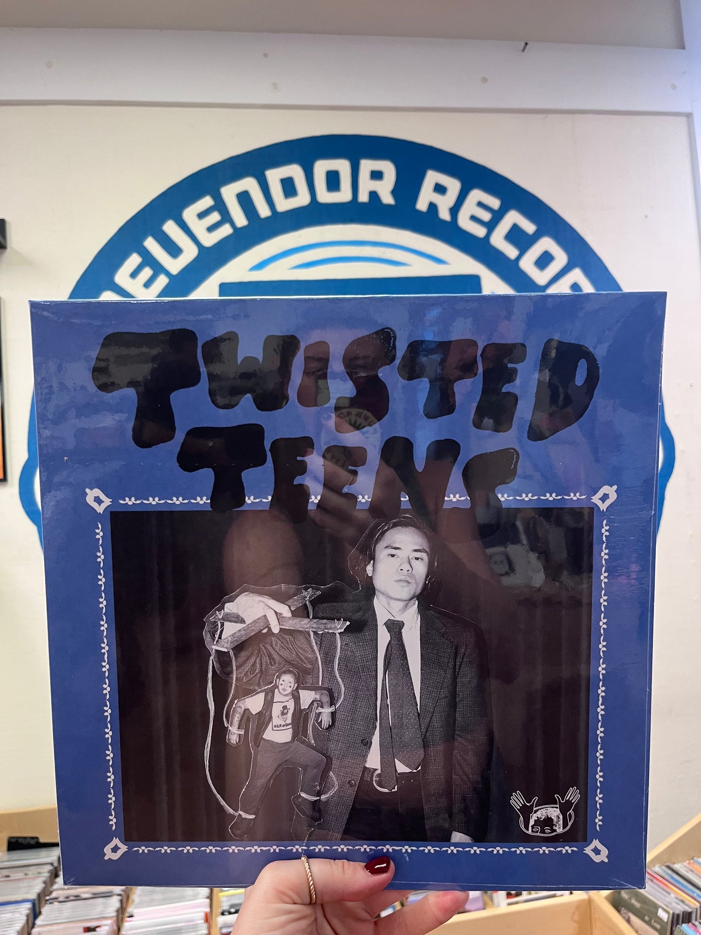 Twisted Teens - Florida Water Blues Blue Vinyl LP
