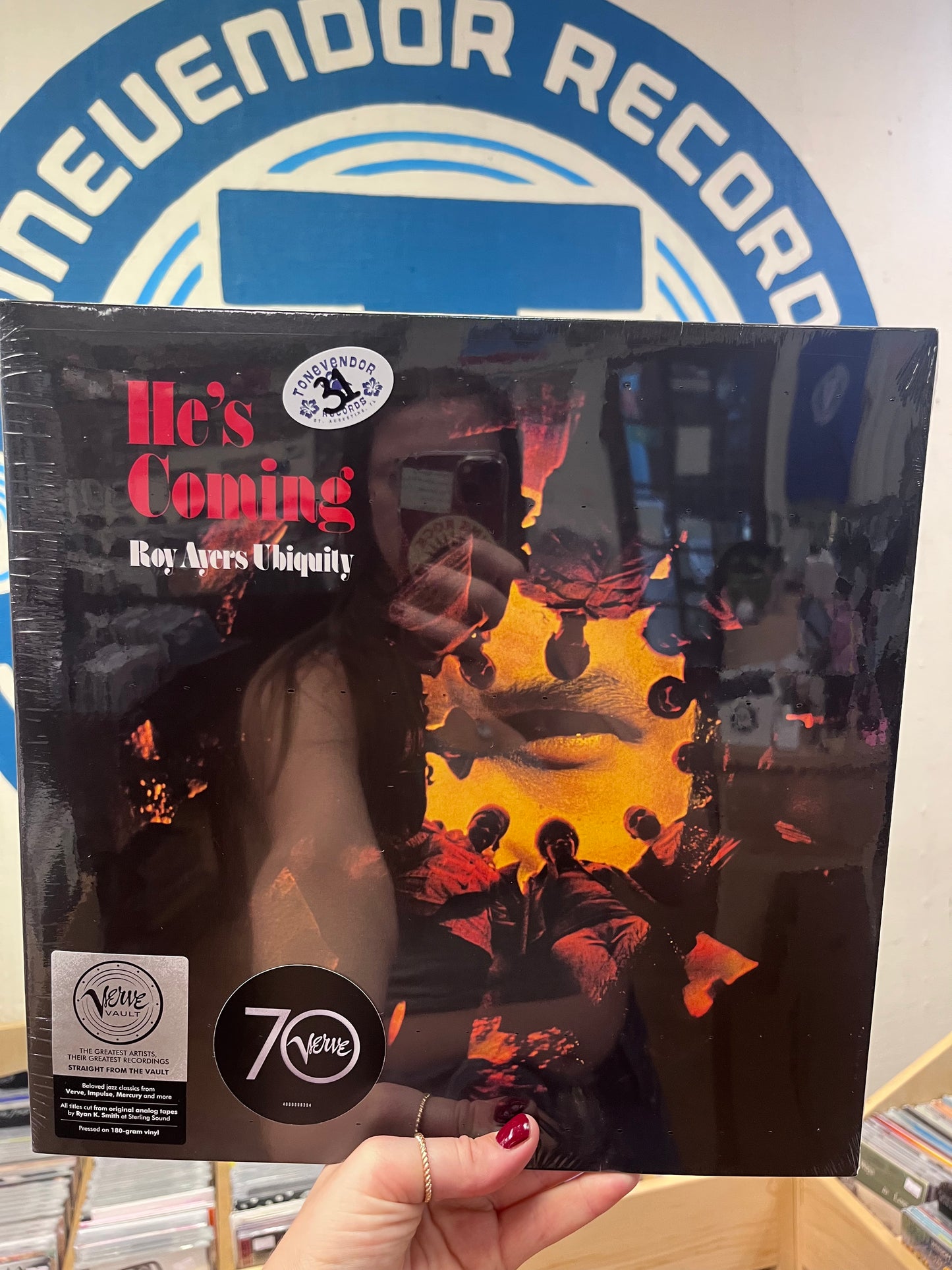 Roy Ayers Ubiquity - He’s Coming Verve 70 LP