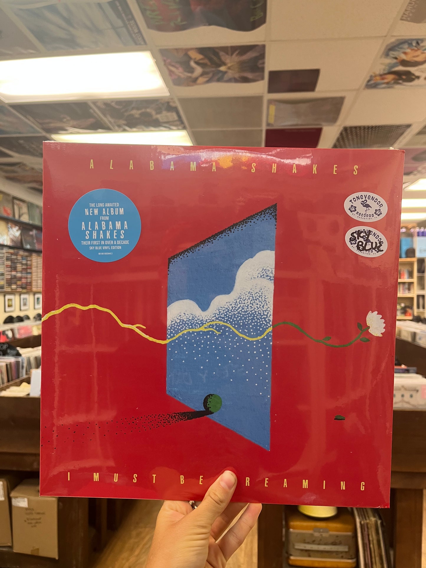 Alabama Shakes - I Must Be Dreaming Sky Blue Vinyl LP