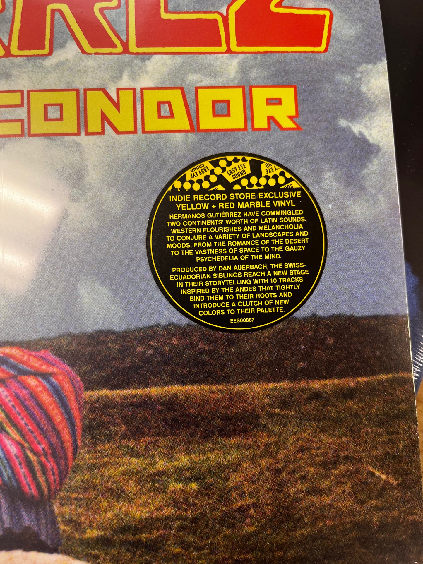 Hermanos Gutierrz - Los Ojos Del Condor (Yellow + Red Marble) LP