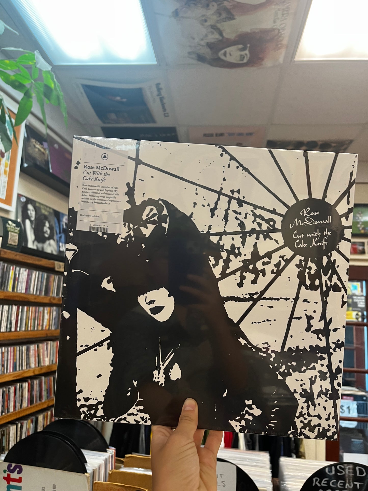 Rose McDowall - Cut With The Cake Knife Black Vinyl LP