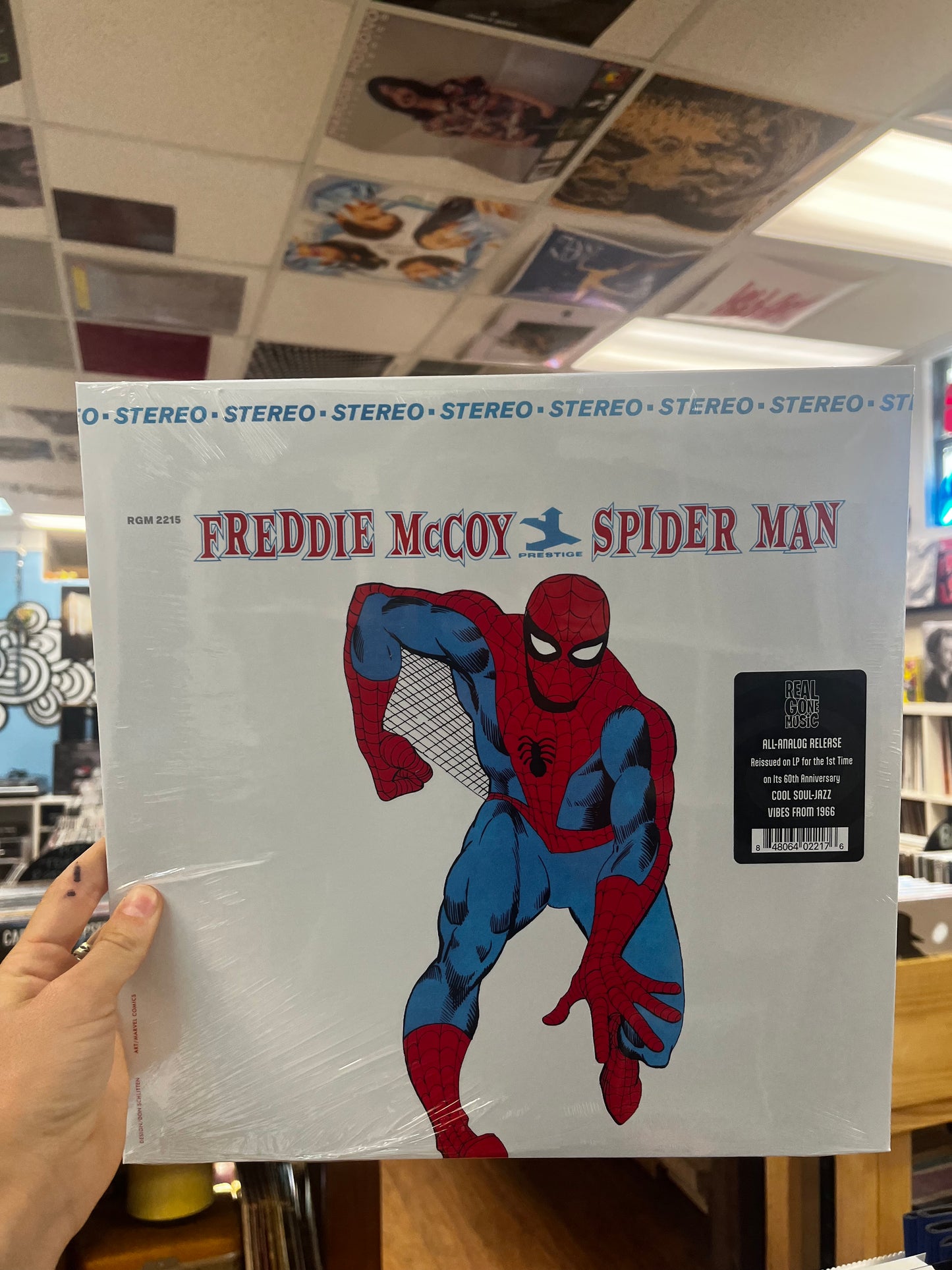 Freddie McCoy - Spider Man 60th Anniversary LP