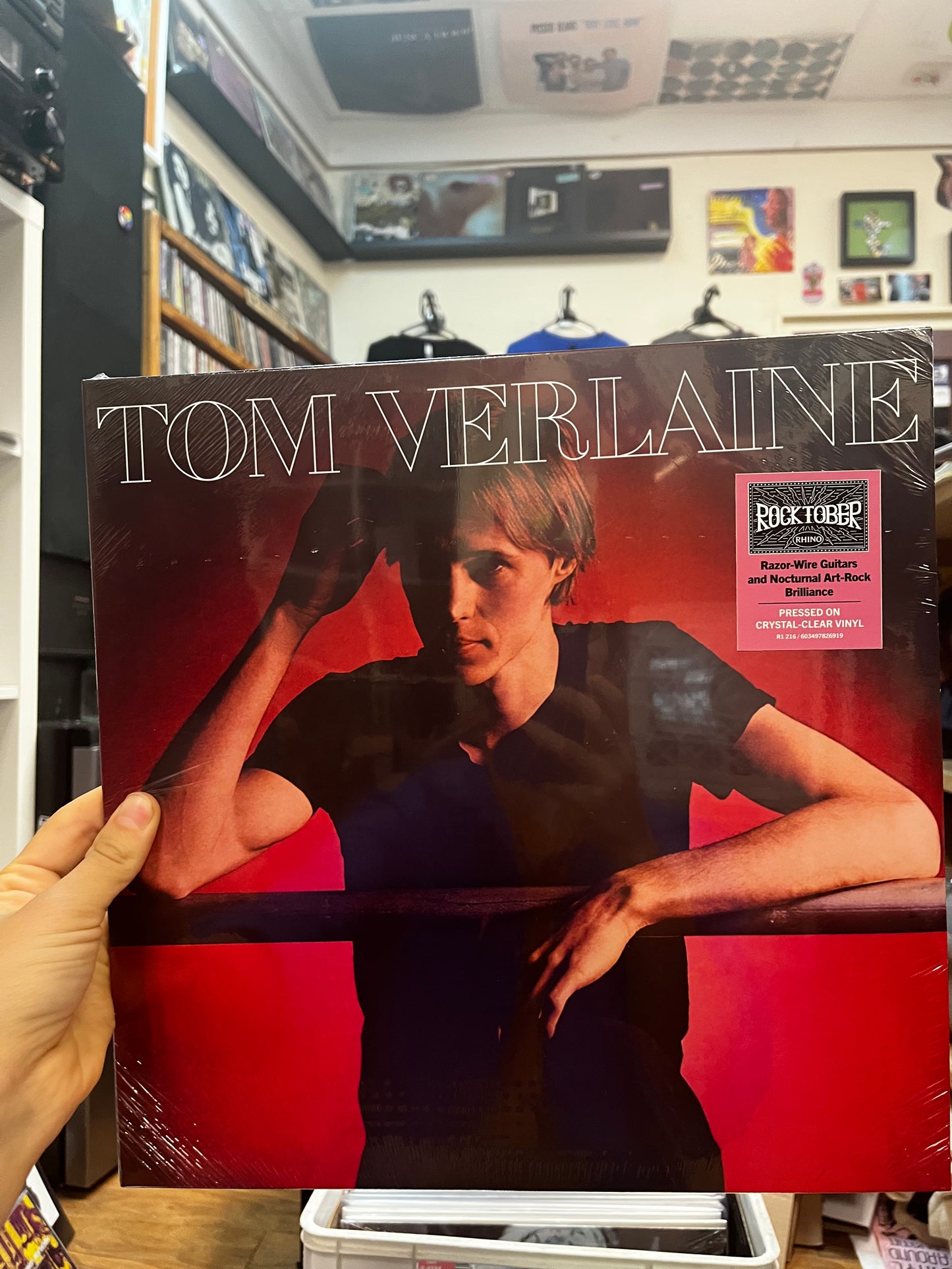 Tom Verlaine - S/T (Clear) Rocktober LP