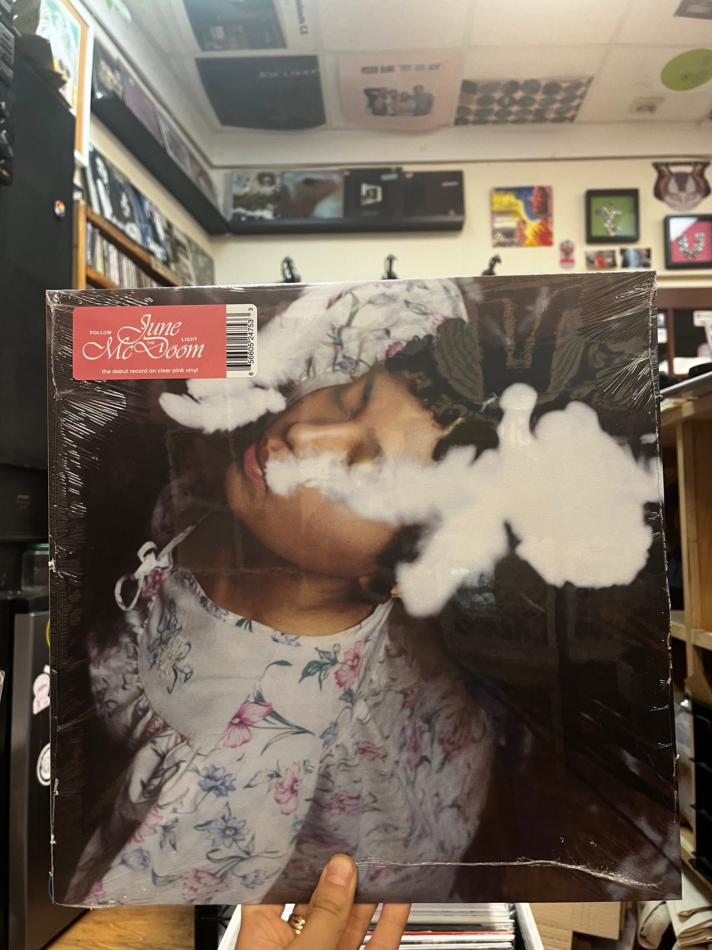 June McDoom - Follow The Light (Pink Clear) LP