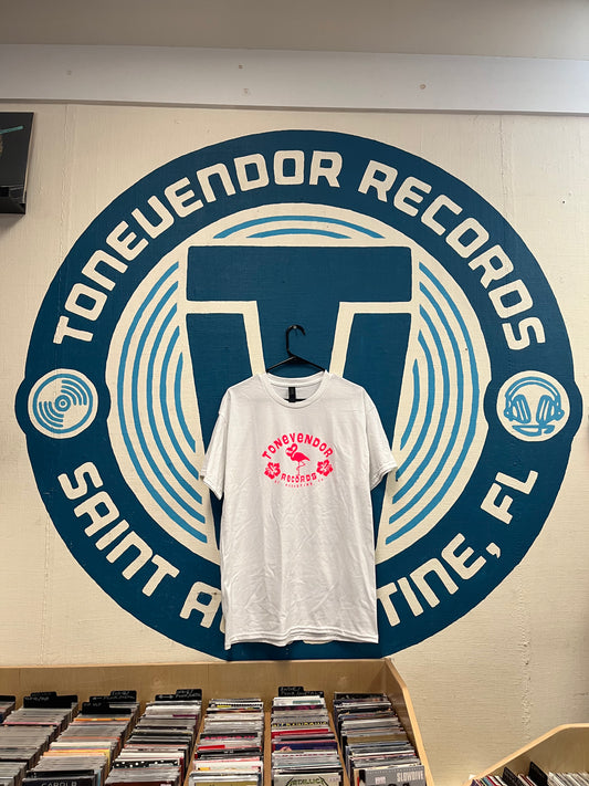 Tonevendor Flamingo T-Shirt - White
