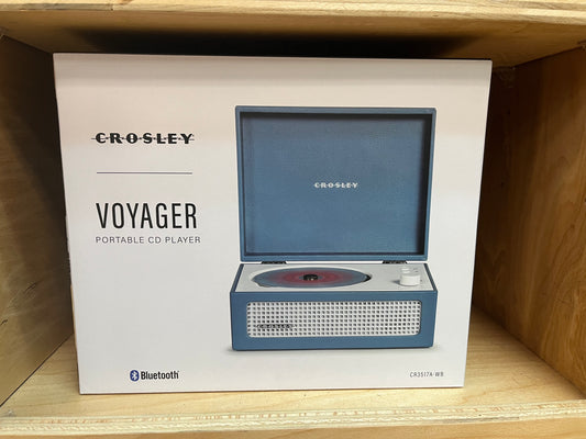 Crosley Voyager Blue Portable CD Player