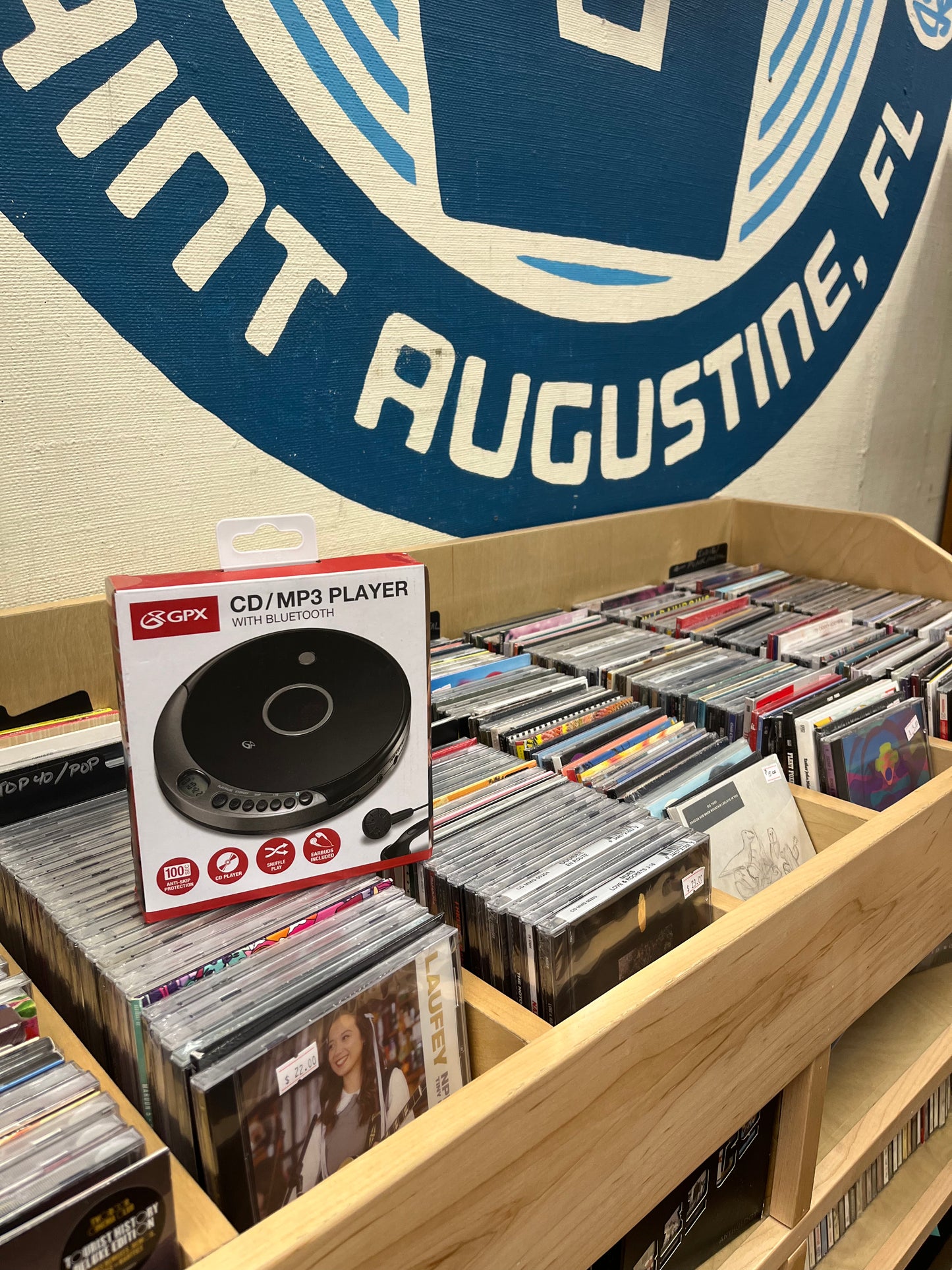 GPX PCB319B Bluetooth CD Player