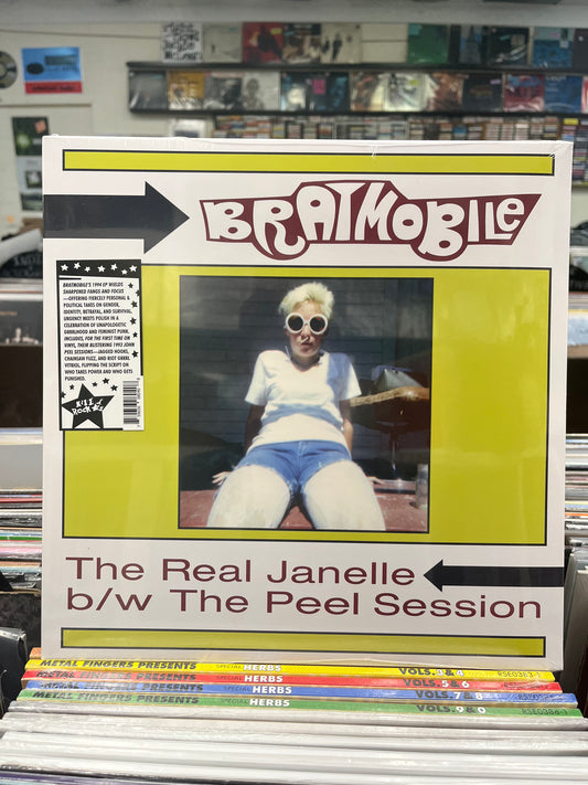Bratmobile - The Real Janelle b/w The Peel Session LP