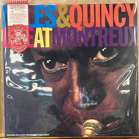 Miles Davis & Quincy Jones - Live At Montreux (Rhino Reserve) LP