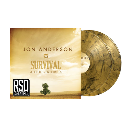 Jon Anderson - Survival & Other Stories Gold Marble Vinyl 2xLP PREORDER