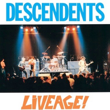 Descendents - Liveage! Transparent Orange LP PREORDER