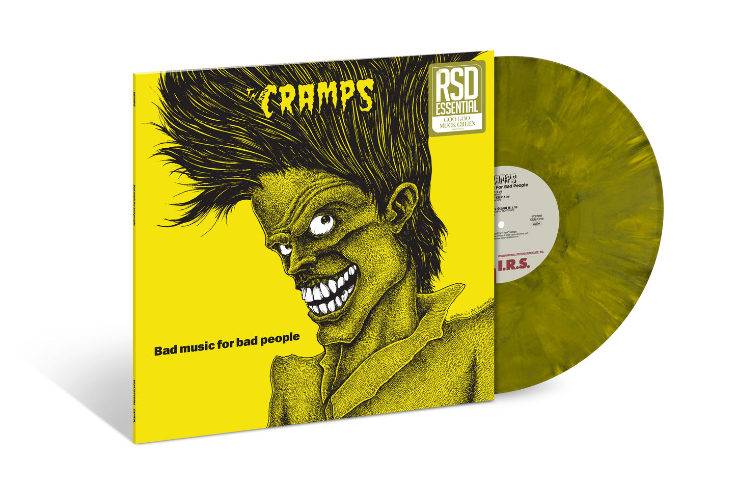 The Cramps - Bad Music For Bad People Indie Exclusive Goo Goo Muck Green Vinyl LP PREORDER