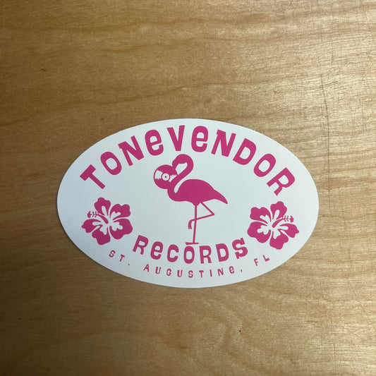 Tonevendor Flamingo Sticker