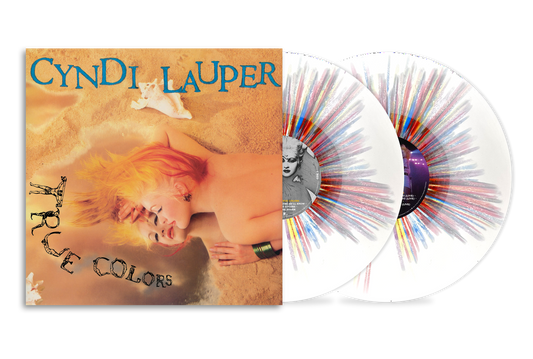 Cyndi Lauper - True Colors (40th Anniversary) Expanded Edition Rainbow Sprinkle Vinyl 2xLP PREORDER