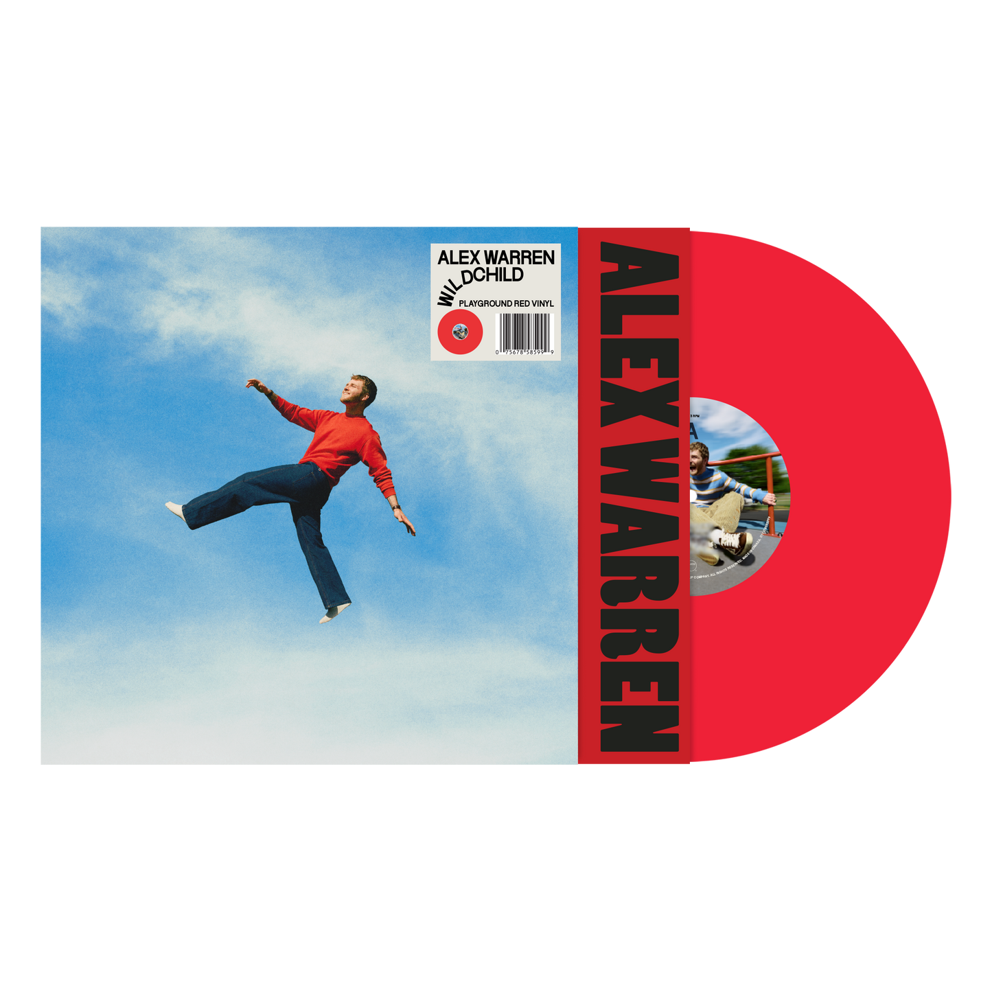 Alex Warren - Wildchild Playground Red Vinyl LP PREORDER