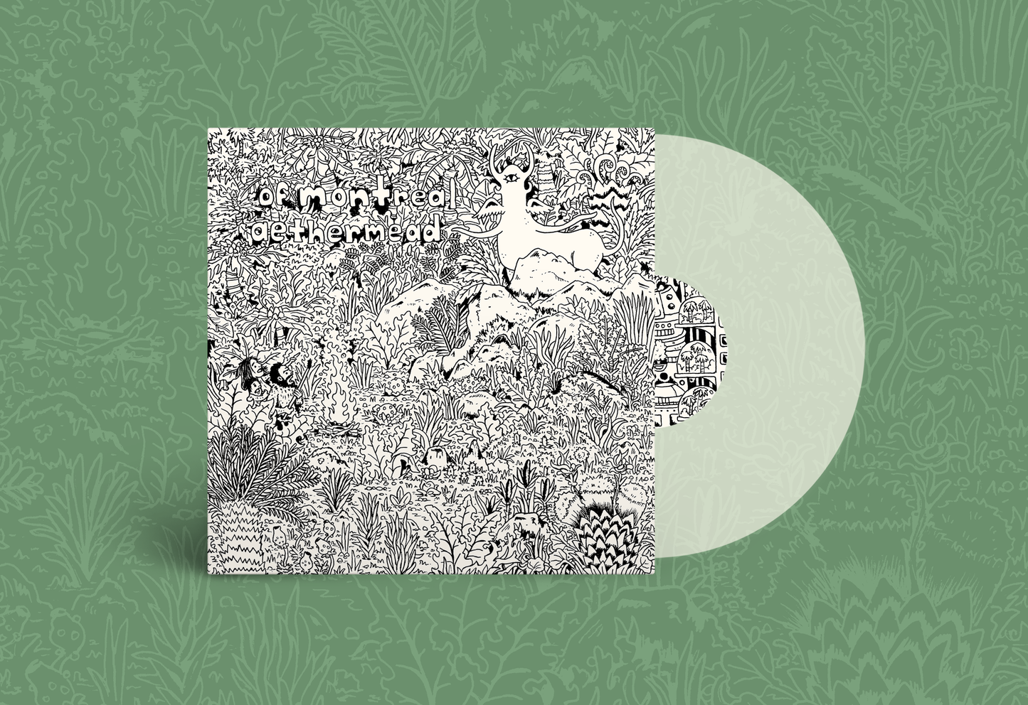 of Montreal - Aethermead Cloudy Clear Vinyl LP PREORDER