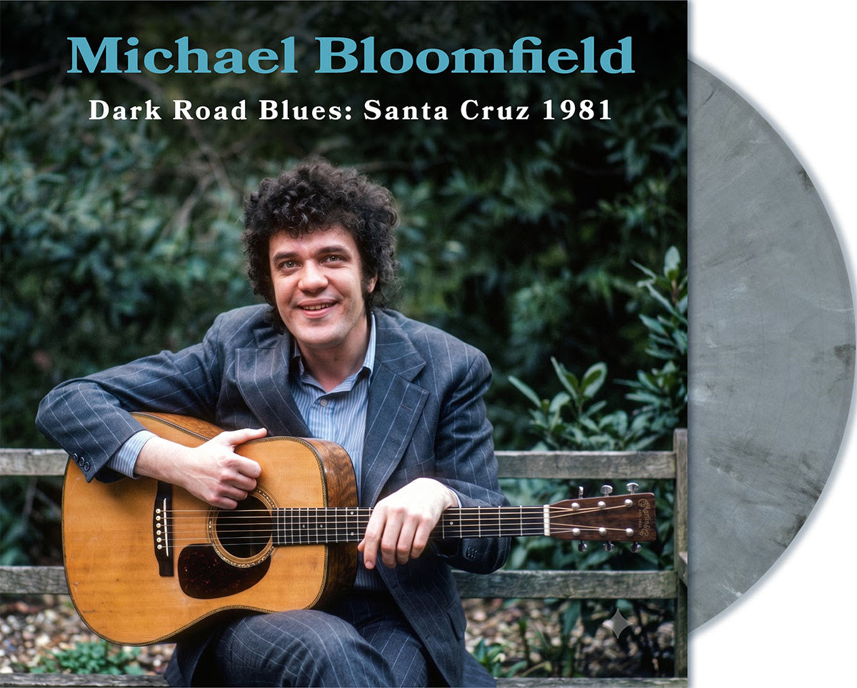 Mike Bloomfield - Dark Road Blues: Santa Cruz 1981 Graphite Splatter Vinyl LP PREORDER