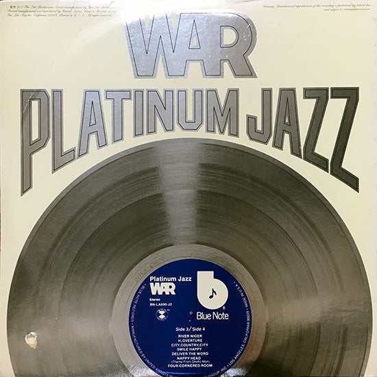 War : Platinum Jazz (2xLP, Comp, Gat)