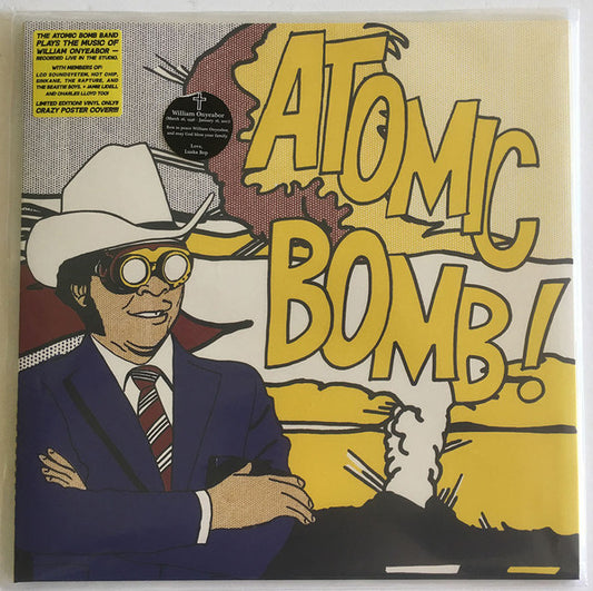 The Atomic Bomb Band : Plays The Music Of William Onyeabor (LP, Album, Ltd)