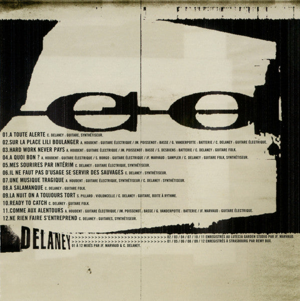 Delaney (2) : Delaney (CD, Album, RE)