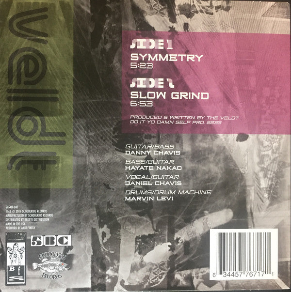The Veldt : Symmetry (7", Single, Ltd)