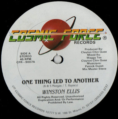 Winston Ellis : One Thing Led To Another (12")