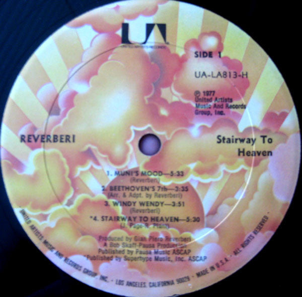 Gian Piero Reverberi : Stairway To Heaven (LP, Album)