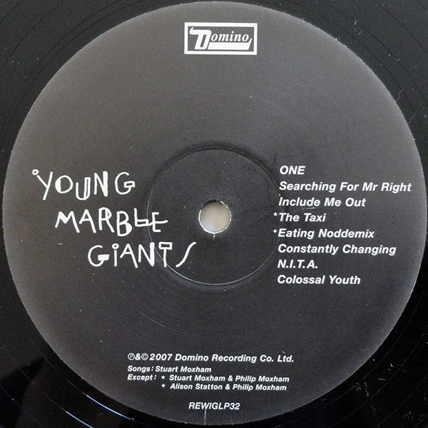 Young Marble Giants : Colossal Youth (LP, Album, RE)