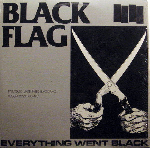 Black Flag : Everything Went Black (2xLP, Comp, RE, RP)