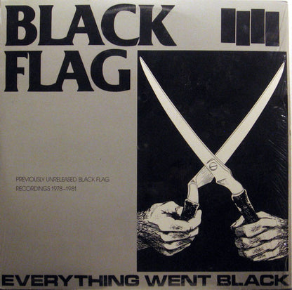 Black Flag : Everything Went Black (2xLP, Comp, RE, RP)