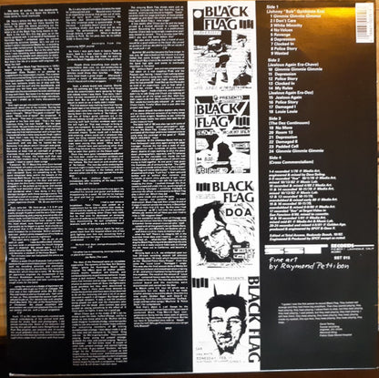 Black Flag : Everything Went Black (2xLP, Comp, RE, RP)