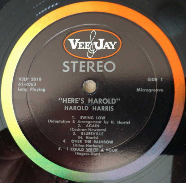 Harold Harris : "Here's Harold" (LP)